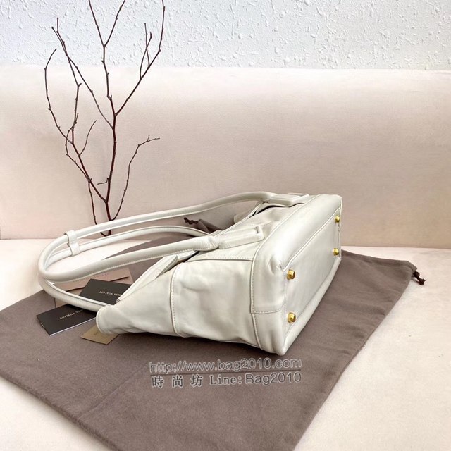 Bottega veneta高端女包 96009 寶緹嘉新款Arco48油蠟皮包 BV經典款小牛皮質中號手提包  gxz1226